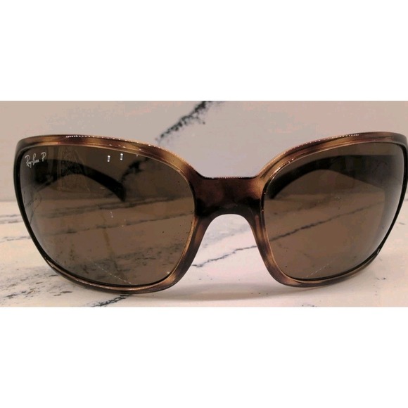 Ray-Ban RB4068 642/57 Sunglasses Havana Tortoise Brown Polarized